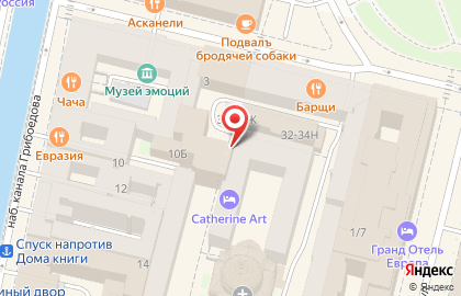 Усачи, Мужская парикмахерская, Санкт-Петербург на карте