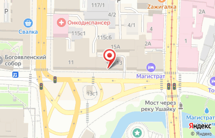 Управление организации охраны общественного порядка и взаимодействия с органами исполнительной власти Томской области Управления МВД России по Томской области на карте