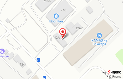 Байкал-АвтоТрак-Сервис на улице Блюхера на карте