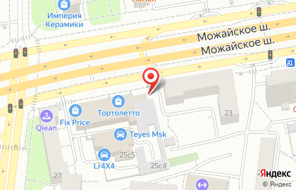 Компания по аренде ВсеИнструменты.ру на Можайском шоссе на карте