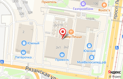 Магазин колбасных изделий и сыра в Привокзальном районе на карте