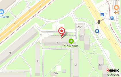 Универсам Пролетарский на Московской улице на карте