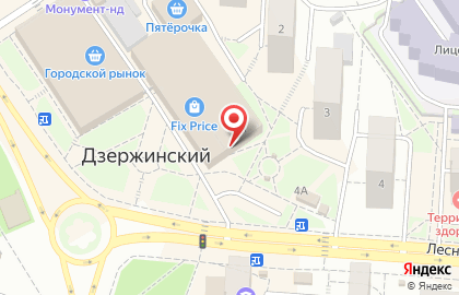 Диана, Московская область в Дзержинском на карте