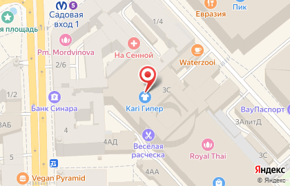 Магазин техники М.Видео в Адмиралтейском районе на карте