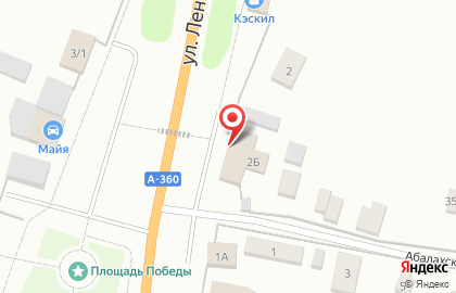 Автомагазин Деталь на улице Ленина на карте
