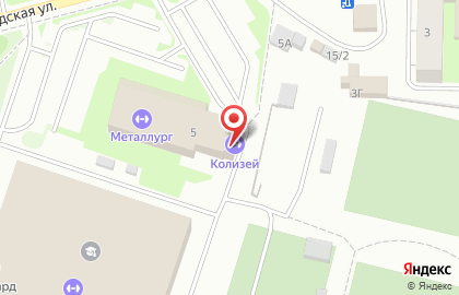 Тренажёрный комплекс Колизей в Советском районе на карте