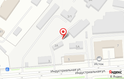 ООО ПромСнаб на Индустриальной улице на карте