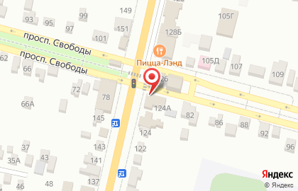 Туристическое агентство Пять звёзд на улице Гагарина на карте