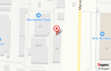 Оптовая фирма на Магистралиной улице на карте