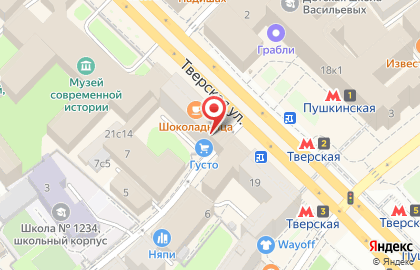 Пушистый Хвост на Пушкинской на карте