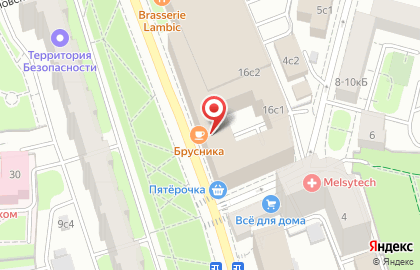 Эдисон на Краснопролетарской улице на карте