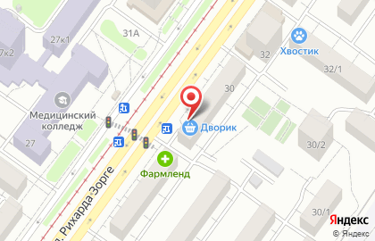 Победа в Уфе на карте
