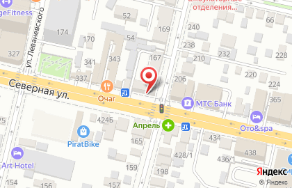Магазин Мед-магазин.ру на Северной улице на карте