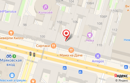 БЦ Tempo на карте