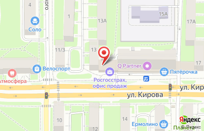 ВИКА на улице Кирова на карте