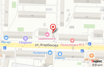 Продовольственный магазин Ветерок в Краснодаре на карте