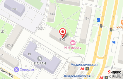 Химчистка-прачечная Диана на проспекте 60-летия Октября на карте
