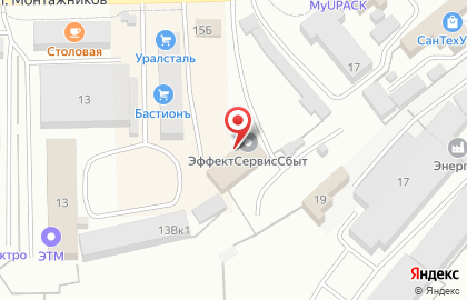 Юридическая фирма в Оренбурге на карте