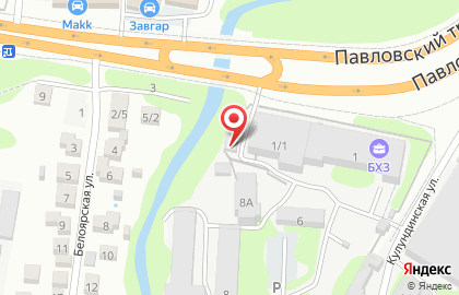 Автомойка Аква-Сити на карте