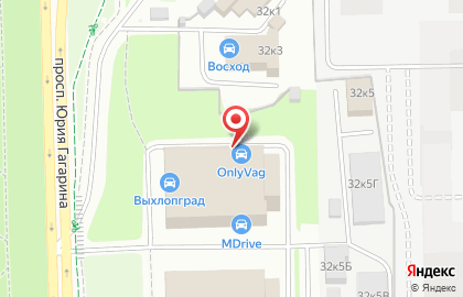 Автосервис NikCars на проспекте Юрия Гагарина на карте