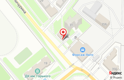 Продуктовый магазин Родник в Володарском районе на карте