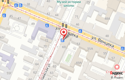 Туристическое агентство Мега Тур на Чапаевской улице на карте