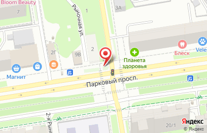Супермаркет Ангор в Дзержинском районе на карте