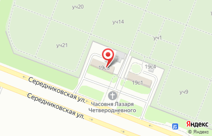 Цветочный киоск в Зеленограде на карте