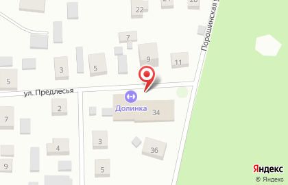 Физкультурно-оздоровительный комплекс Долинка в Октябрьском районе на карте
