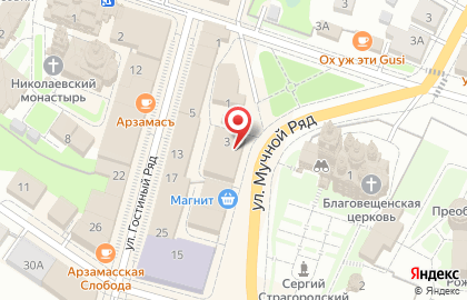Магазин автозапчастей на улице Мучной ряд на карте