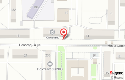 Салон связи Связной на Новогодней улице на карте