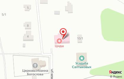Центр реабилитации доктора Шахновича в Красном на карте