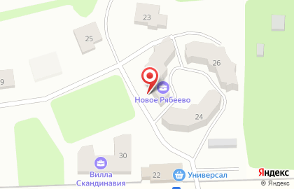 ЖК Новое Рябеево на карте