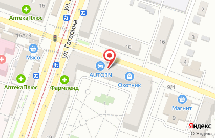 Торгово-сервисный центр Сотофф в Ленинском районе на карте