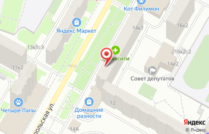 Сервисный центр m & b на Каргопольской улице на карте