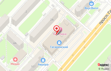 Ремонтная мастерская Нижегородский мастер на проспекте Гагарина на карте