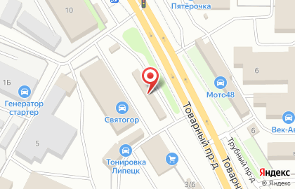 Магазин автозапчастей Газелька48 на карте