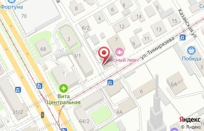 Медицинская лаборатория СКАЙЛАБ на улице Тимирязева на карте
