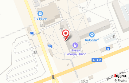 Микрокредитная компания Доброкасса в Падунском районе на карте