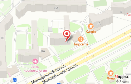 Школа продаж Ларисы Цветовой на Молодёжном проспекте на карте