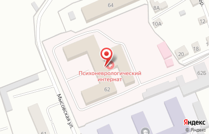Психоневрологический интернат в Сарапуле на карте