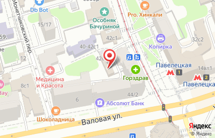 Студия маникюра City Nails на Новокузнецкой улице, 42с5 на карте