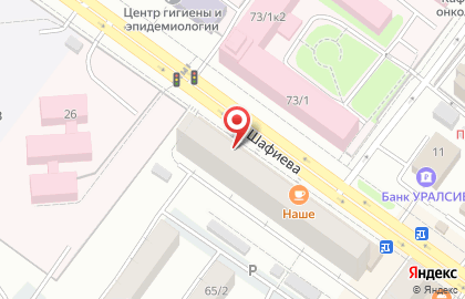 Пекарня Лисичкин хлеб в Октябрьском районе на карте