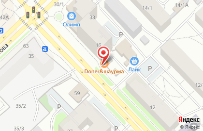 Doner & Шаурма на карте