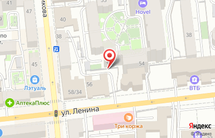 Идеал на улице Ленина на карте