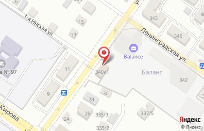 Магазин Моника в Октябрьском районе на карте