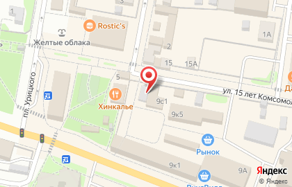 Магазин мяса Ташировское подворье в Москве на карте