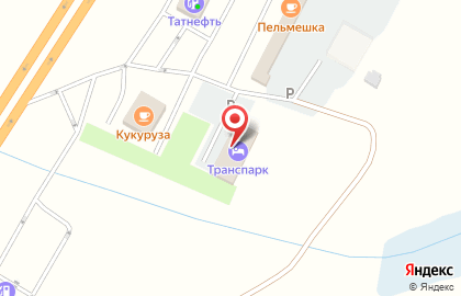 Отель Транспарк на карте