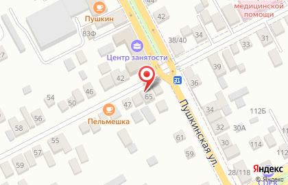 Авангард плюс на Пушкинской улице на карте