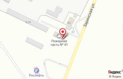 Центр авторазбора на Заринской улице на карте